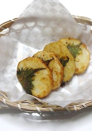 山芋の大葉包み揚げ-レシピのメイン写真