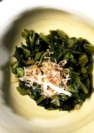 空芯菜のお浸しわさび和え-レシピのメイン写真