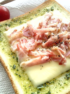 バジルチーズトースト☆-レシピのメイン写真