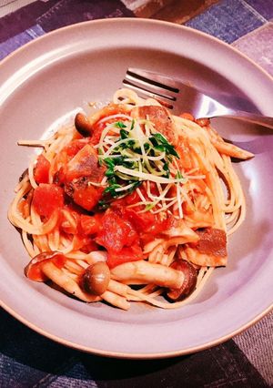 イワシ缶de簡単★時短パスタ！！-レシピのメイン写真