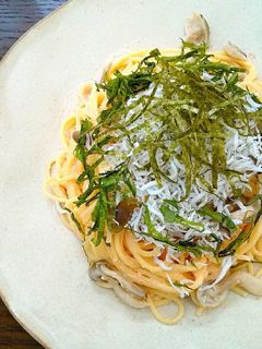 しめじとしらすの明太マヨパスタ-レシピのメイン写真