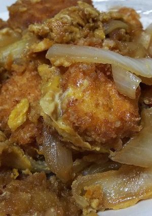 焼豚のカツ丼-レシピのメイン写真