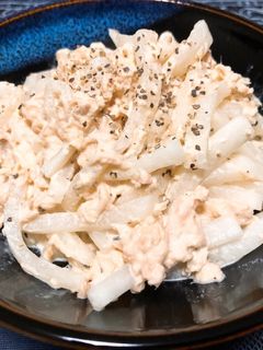 超簡単☆ツナと大根サラダ-レシピのメイン写真