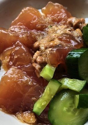 漬けまぐろ納豆丼-レシピのメイン写真