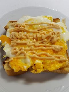 エッグトースト明太マヨ-レシピのメイン写真