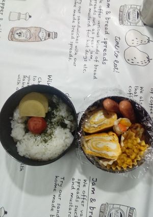 旦那ちゃんお弁当8月2日-レシピのメイン写真