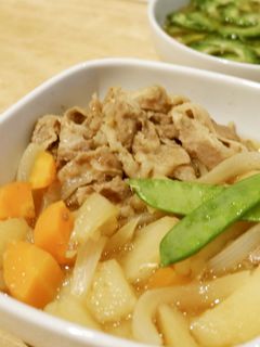 料理教室で習った放置肉じゃが【メモ】-レシピのメイン写真