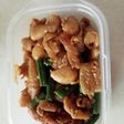 鳥皮の生姜煮