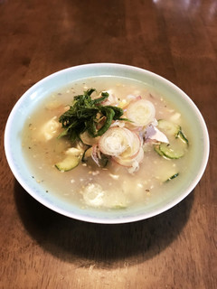 夏にサッパリ!サバ缶で簡単冷や汁-レシピのメイン写真