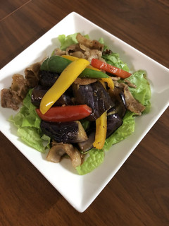 豚肉とナスのポン酢炒め-レシピのメイン写真