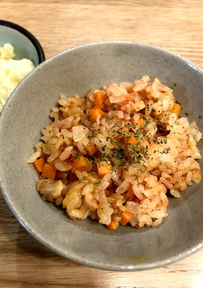トマトの炊き込みごはん-レシピのメイン写真