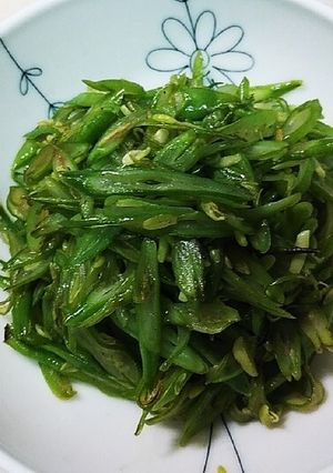 インゲンのシンプル炒め(大量消費)-レシピのメイン写真