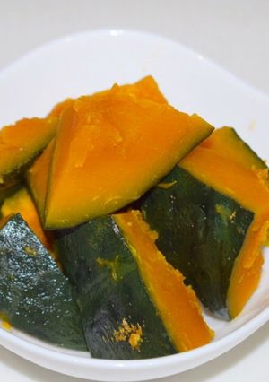 レンジで簡単♡かぼちゃの煮物-レシピのメイン写真