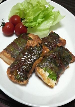 ヘルシー☆肉巻き豆腐-レシピのメイン写真
