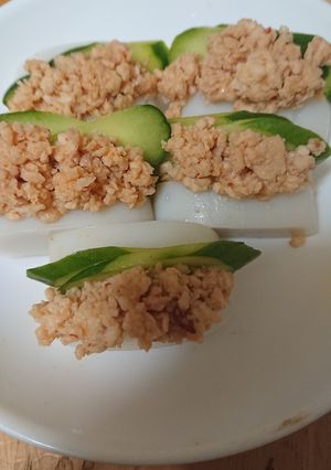 肉みそかまぼこ-レシピのメイン写真