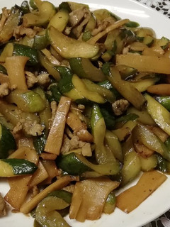 低糖質☆きゅうりと豚肉の炒め物-レシピのメイン写真
