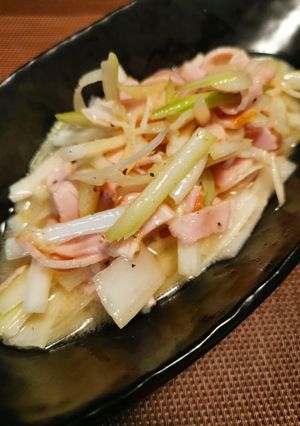 セロリとロースハムのマスタードマリネ-レシピのメイン写真