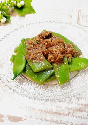 モロッコいんげんの芝麻醤コク旨醤油だれ♪-レシピのメイン写真