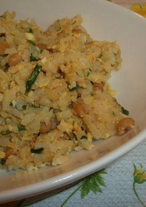 納豆苦手でもぃける♪納豆炒飯-レシピのメイン写真