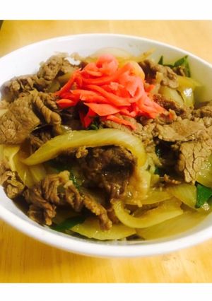 【花嫁修業中】簡単！牛丼-レシピのメイン写真