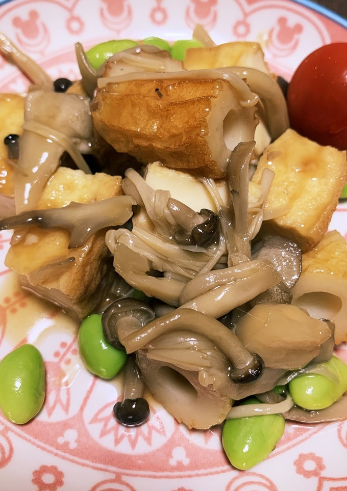 厚揚げとちくわときのこの和風あん-レシピのメイン写真