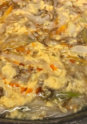 もずく酢で作る酸辣湯（サンラータン）-レシピのメイン写真