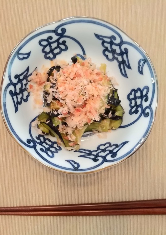 簡単！美味しい！茄子のおかか和え-レシピのメイン写真