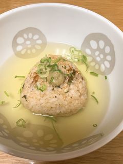 玄米焼きおにぎり茶漬け-レシピのメイン写真
