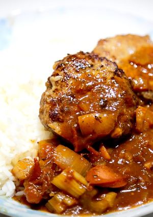 簡単で美味しい手作りハンバーグ-レシピのメイン写真