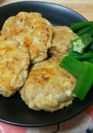 ふわふわ豆腐ハンバーグ-レシピのメイン写真