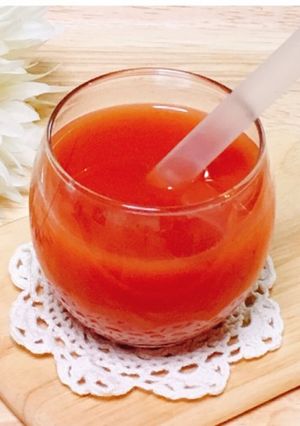飲みやすいꕤ甘酒割りトマトジュース-レシピのメイン写真