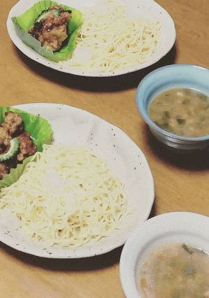 ラ王でつけ麺*記録-レシピのメイン写真