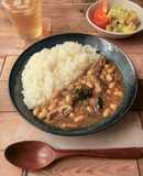 電子レンジ★サバと大豆のカレー