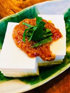 超簡単!梅となめ茸の冷奴☆レンチン温奴-レシピのメイン写真