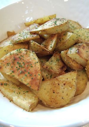 かりっと新じゃが☆カレーチーズ焼き-レシピのメイン写真