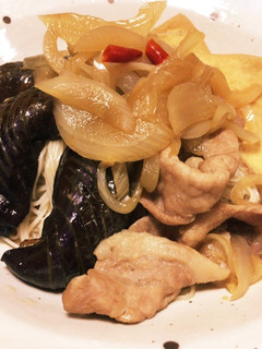 温かいつゆで★ナスそうめん-レシピのメイン写真