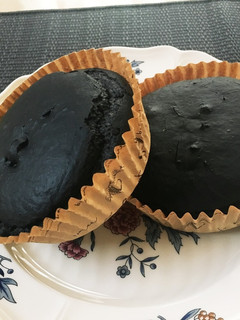 竹炭入り米粉グルテンフリーパン-レシピのメイン写真