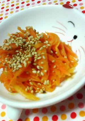 カロチン摂取♪✿にんじんの❀昆布茶和え✿-レシピのメイン写真