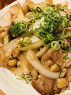 鶏もも肉&ナッツのオイスターソース炒め-レシピのメイン写真