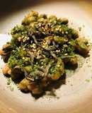 毎日の納豆●塩昆布＆青のりのふりかけ風