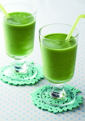 夏バテ防止に☆桑抹茶の甘酒スムージー-レシピのメイン写真
