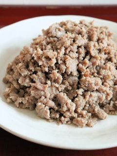 簡単♪重宝♪塩麹ミンチ(豚)deそぼろ-レシピのメイン写真