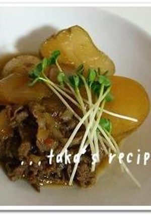皮付き新じゃがで♪ピリ辛肉じゃが-レシピのメイン写真