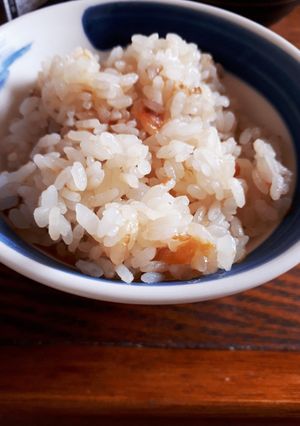 絶品！！(^o^)梅干しの炊き込みご飯-レシピのメイン写真