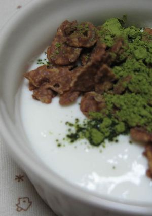 ヨーグルト☆ほろ苦抹茶☆チョコフレーク-レシピのメイン写真