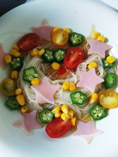 ☆子供喜ぶ 七夕そうめん☆-レシピのメイン写真