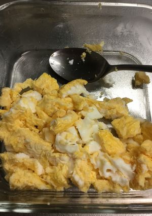 ポリ袋で・いり卵風-レシピのメイン写真
