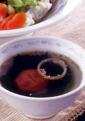 梅干スープ-レシピのメイン写真