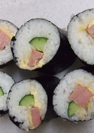 スパムおむすびならぬ、スパム太巻き～✪-レシピのメイン写真