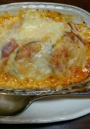 ズッキーニのチーズ焼き(ピザ風)-レシピのメイン写真